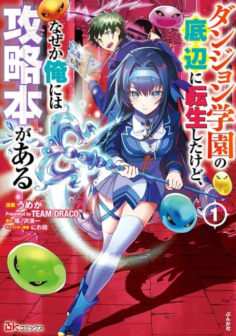 Dungeon Gakuen no Teihen ni Tensei Shita kedo, Naze ka Ore ni wa Kouryaku Hon ga Aru